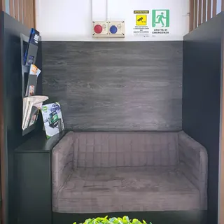 L'area di attesa